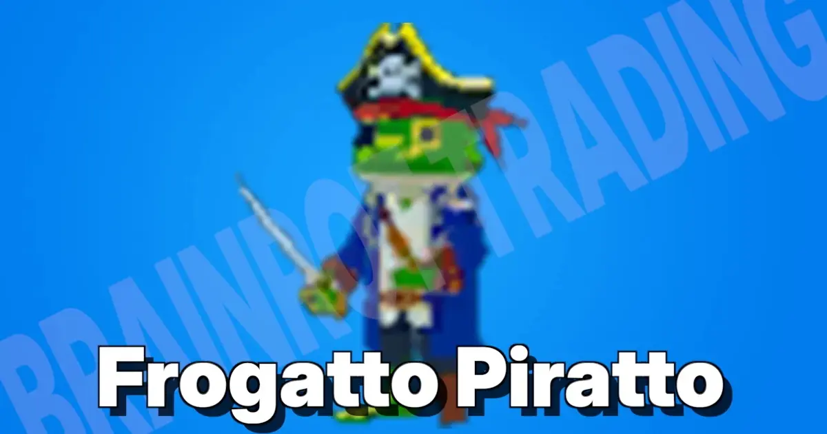 フォートナイトのブレインロットを盗むで超低確率で出現するフロガット ピラット