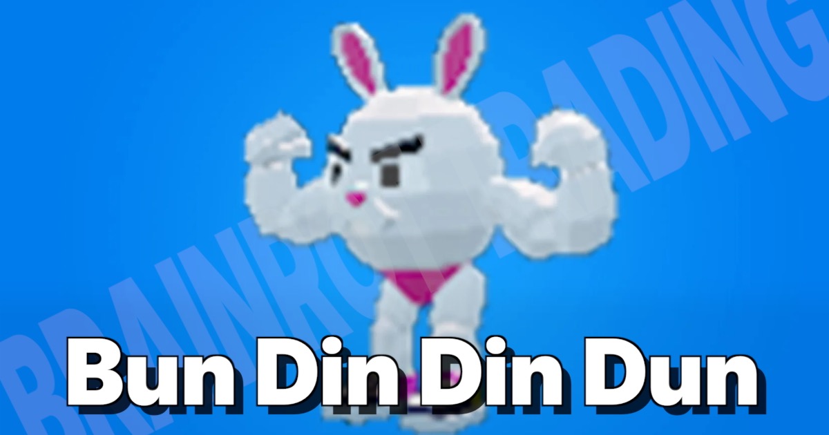 Bun Din Din Dunの文字と、そのキャラ画像
